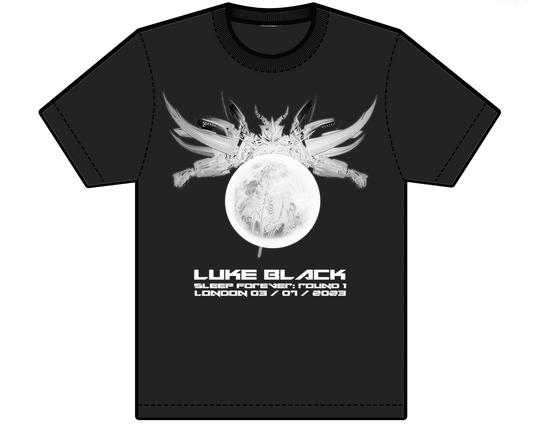 Luke Black - LONDON - T-Shirt in Black